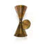 Lomnick Sconce-Burnt Brass