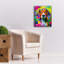 «The Timid Beagle» par Dean Russo, art mural sur toile-25972349