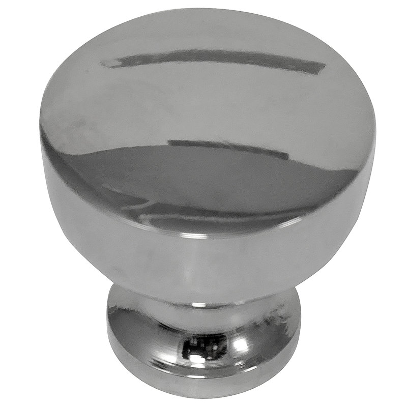 Poignée champignon Precision, Nickel poli