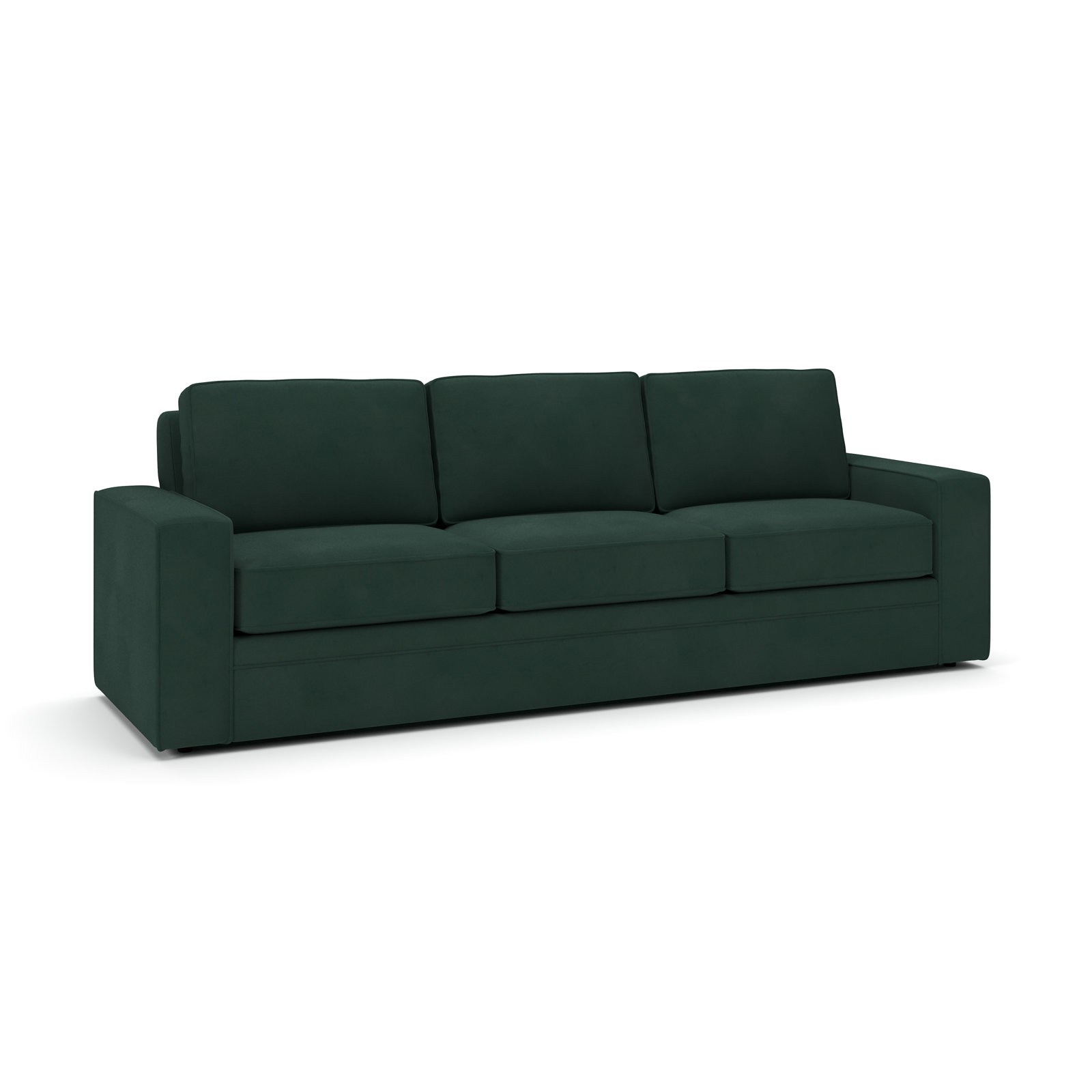 100'' Upholstered Sofa, Marquis Spruce