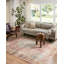 Tapis terre cuite / turquoise Jujhar-469624750