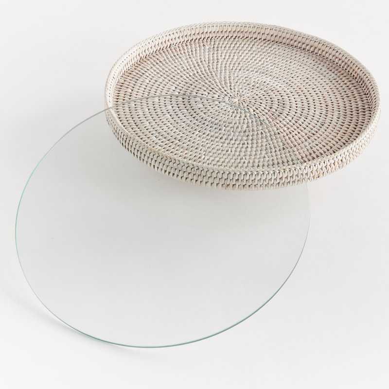 Meadowood Tray, White