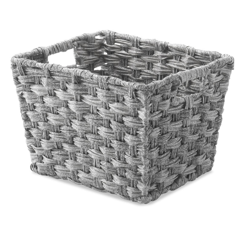 Fourre-tout Acton, H 7,5 po x l 9,5 po x P 11,5 po, gris