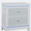 Table de chevet blanche ADALID