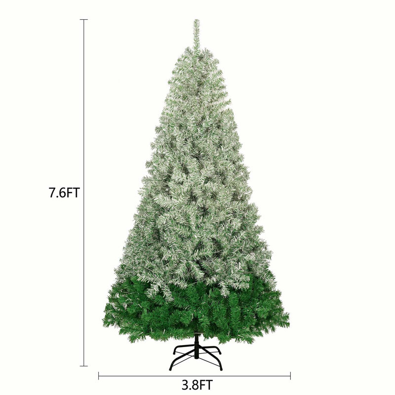 Arbre de Noël artificiel lumineux 91,2 pi