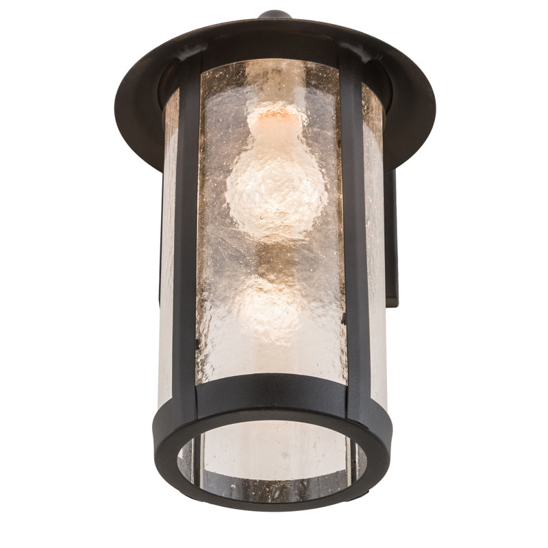 Fulton Prime 1 - Light Outdoor Wall Lantern, 12.5" H x 8" W x 8" D, Antique Copper
