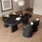 Black Oval Solid Wood Dining Tables-1795136755