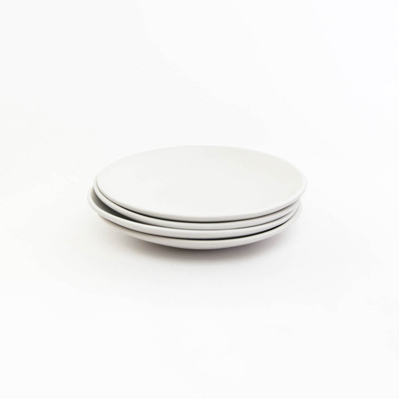 Toups 11" Dinner Plate, Chalk