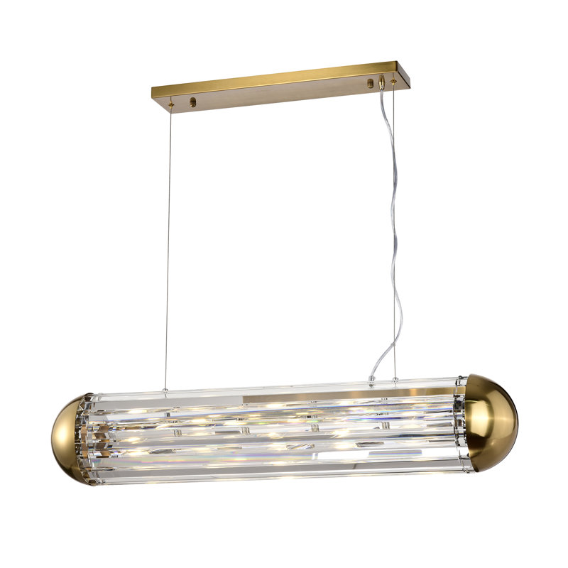 Luminaire pour îlot de cuisine 5 lumières Horizon