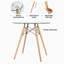 Table basse de loisirs moderne avec bureau imperméable, idéale pour la cuisine, le bureau ou le café