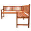 Banc de jardin en bois Wingert
