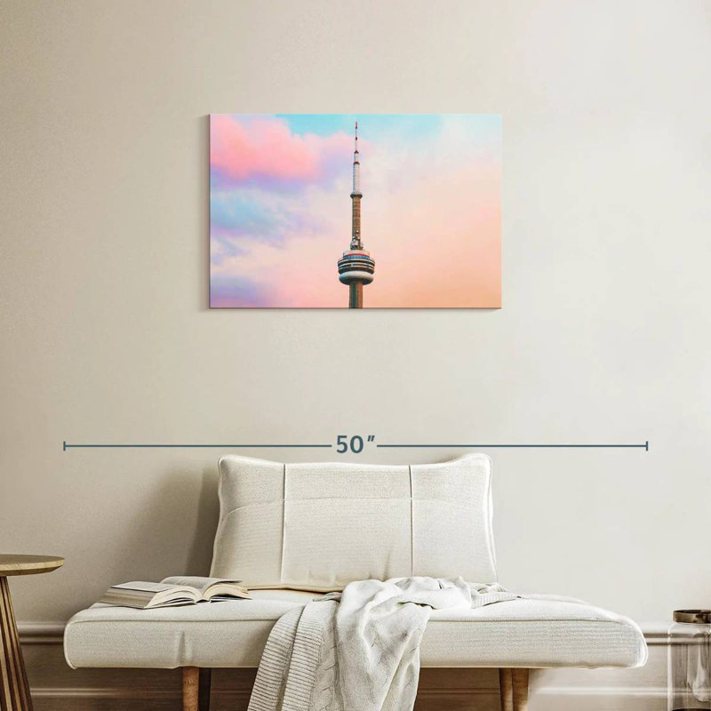 Lilie CN Tower, 20" H x 30" W