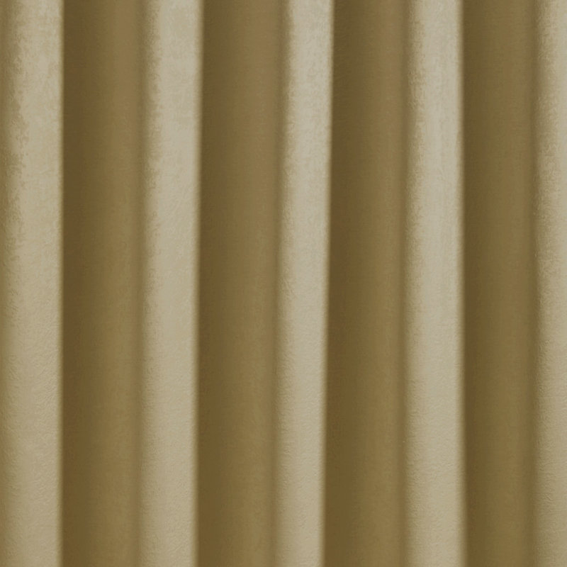 Strata Semi Sheer Curtains, Ochre