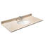 Meuble-lavabo simple autoportant avec plateau en marbre Sheffield-31336585-31336583