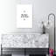 Hier Bra & Frac14; N Ik To Huus, impression d'art minimaliste-1095140945