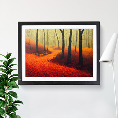 Autumn Forest View Vol.3 - Single Picture Frame Print