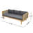 Wicker Patio Furniture Set Outdoor Rattan Sectional Sets Conversation Set - Weather-Resistant,  For Garden, Patio & Deck-1624003647-1624003642