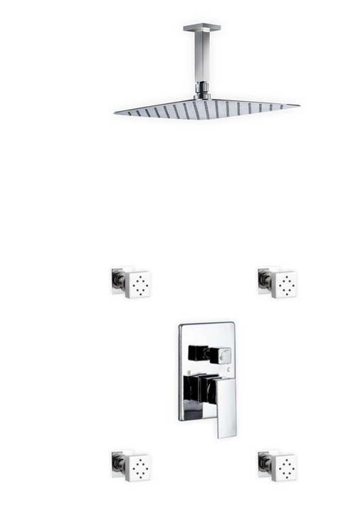 Cahoon Complete Shower System with Rough in-Valve