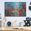 «August Hummingbird Garden» par William Vanderdasson, August Grove, art mural en métal-1195053821