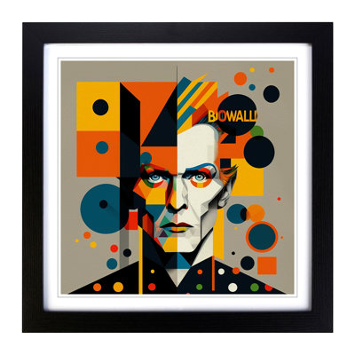 David Bowie Bauhaus - Framed Print