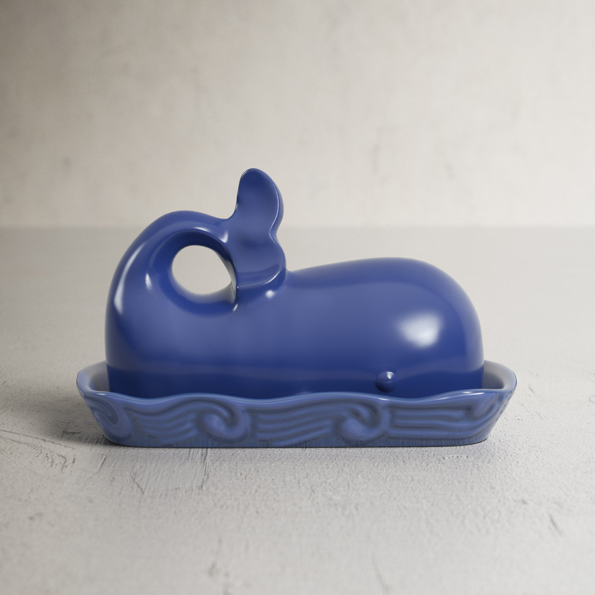 Birch Lane™ Leonida Whale Butter Dish & Reviews | Birch Lane