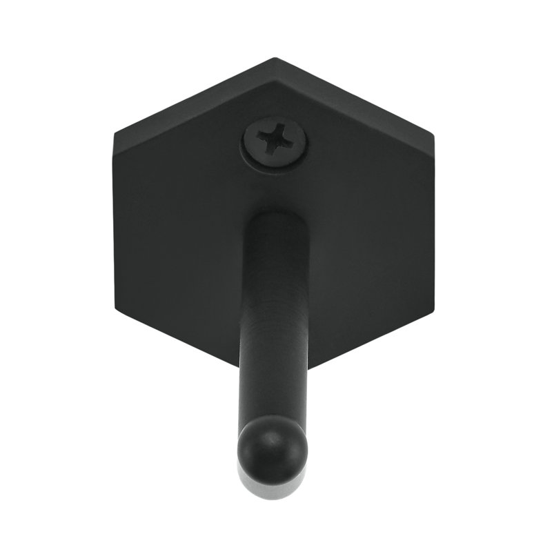 Brusque Robe Hook, Black