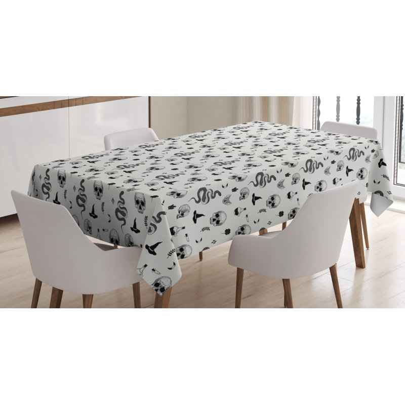 Skull Tablecloth, 84" x 60"