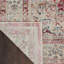 Red Rug, Bordered Floral Rug, Traditional Stain Resistant Rug, Persian Rug For Bedroom, Dining Room-176270510