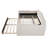 Upholstered Daybed With Storage Armrests-485434361
