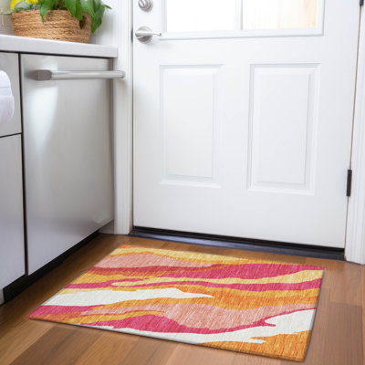 Premium Machine Washable Cossette AMF1047 Waves Rug