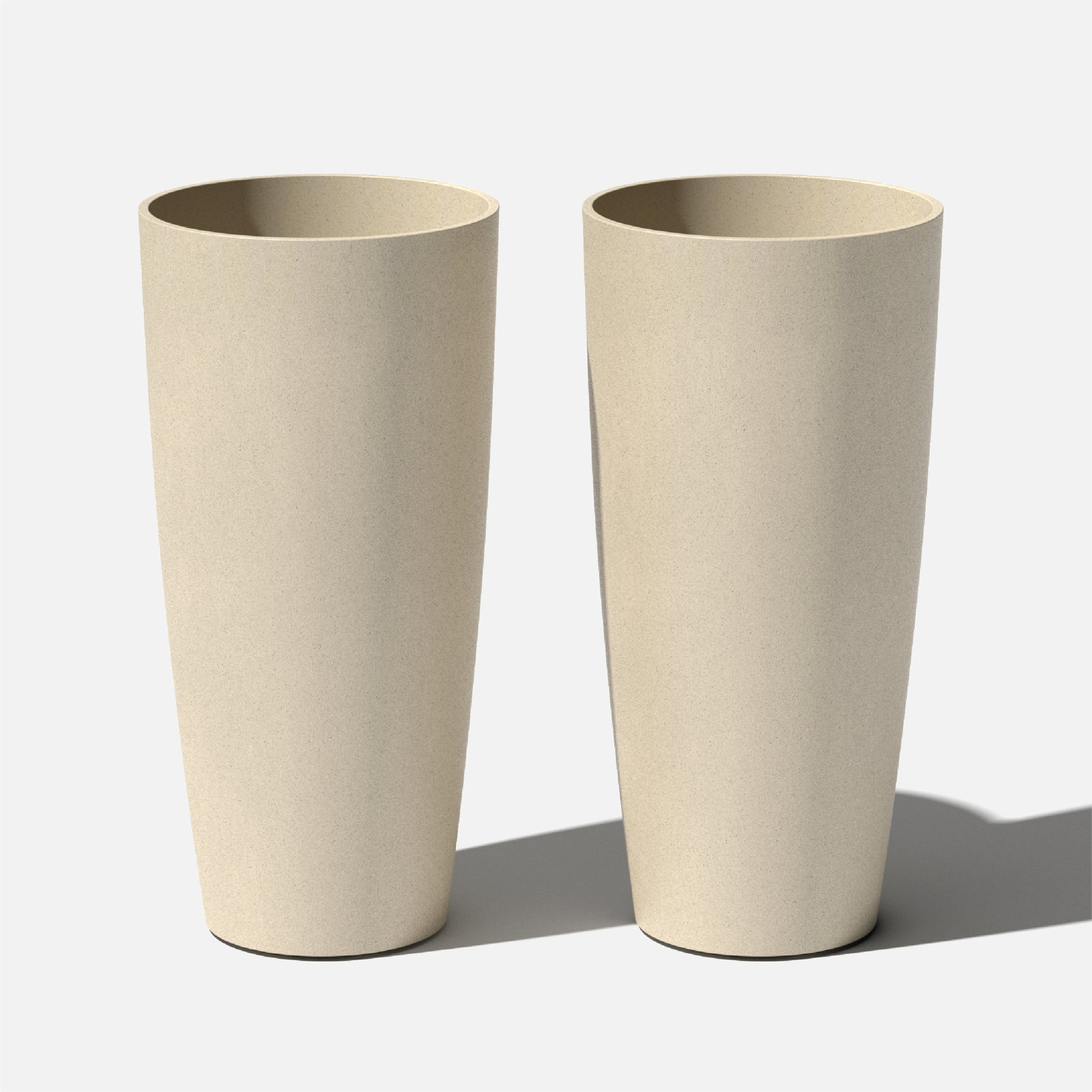 14" Pot Planter, 2, Sand