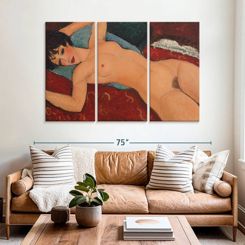 Leisha Nu Couche, 42" H x 65" W