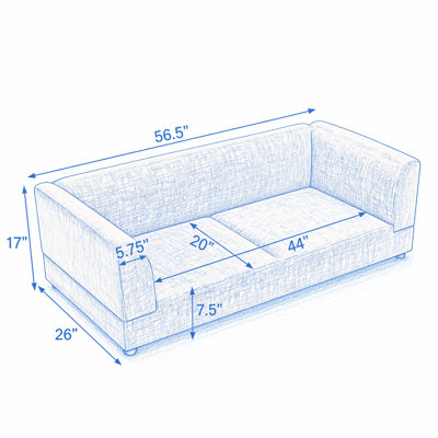 Canapé confortable surdimensionné pour animaux