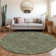Premium Machine Washable Prisco Olive Rug
