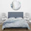 Ensemble de housse de couette Glacier Gray - Blue Glacier Charm-107147531