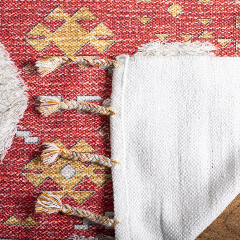 Joppatowne Hand Loomed Wool Southwestern Rug, Rectangle 3' x 5'