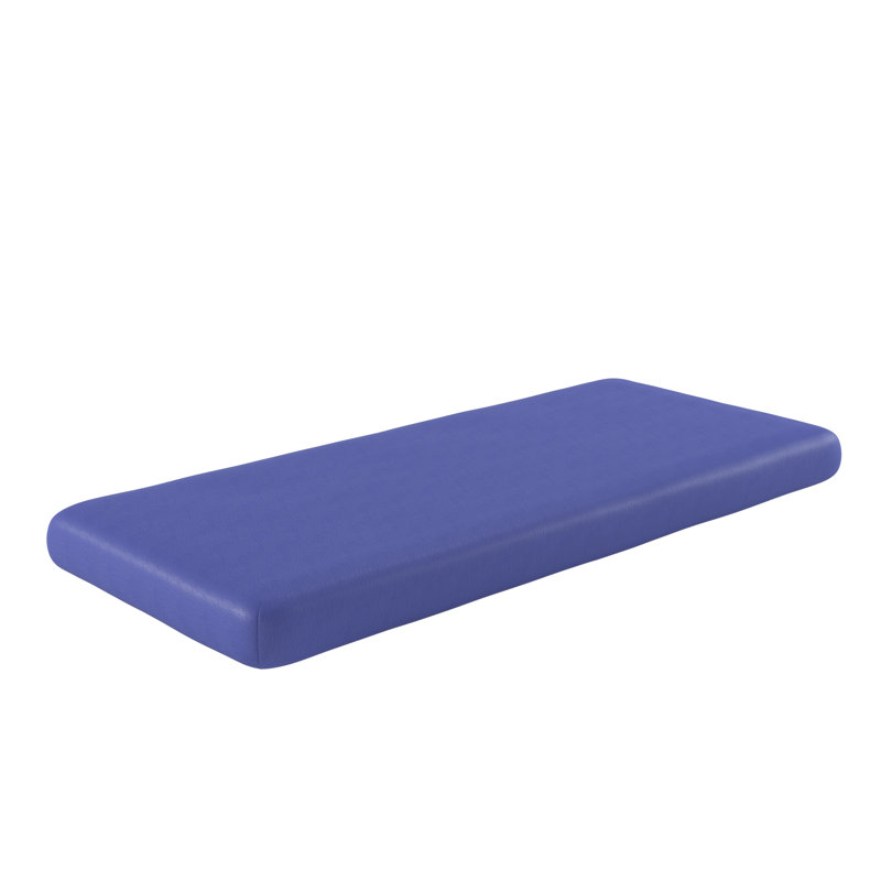 Matelas en mousse à mémoire de forme simple pour enfants de 5 pouces NapQueen - Bleu Surface de sommeil confortable avec support réactif