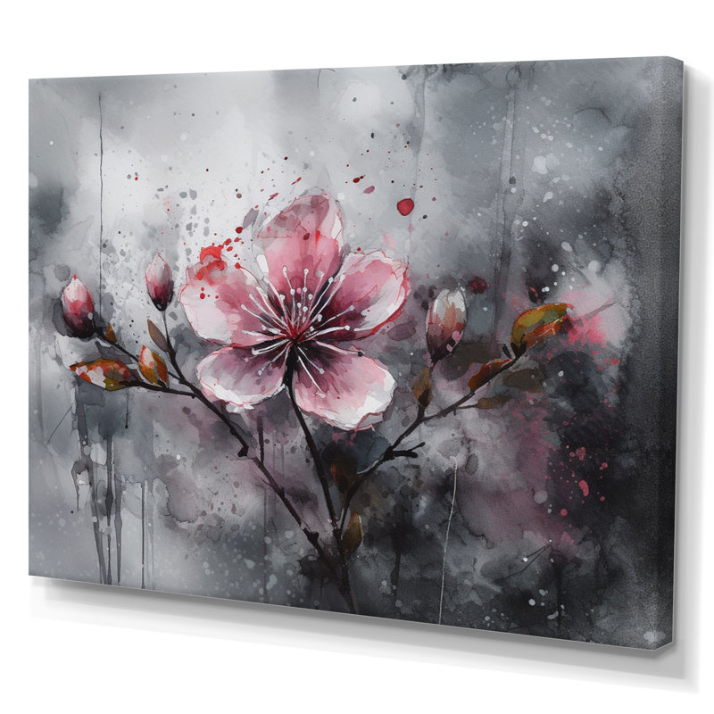 «Roziyah Apple Tree», reproduction d'art sur toile, H 30 po x l 40 po x P 1,5 po, Toile tendue