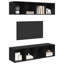 TV Cabinet Set 2 Pcs 37 X 37 X 142.5 Cm-396834438
