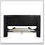 Structure de lit tapissier en similicuir avec éclairage DEL, connexion Bluetooth-550066443
