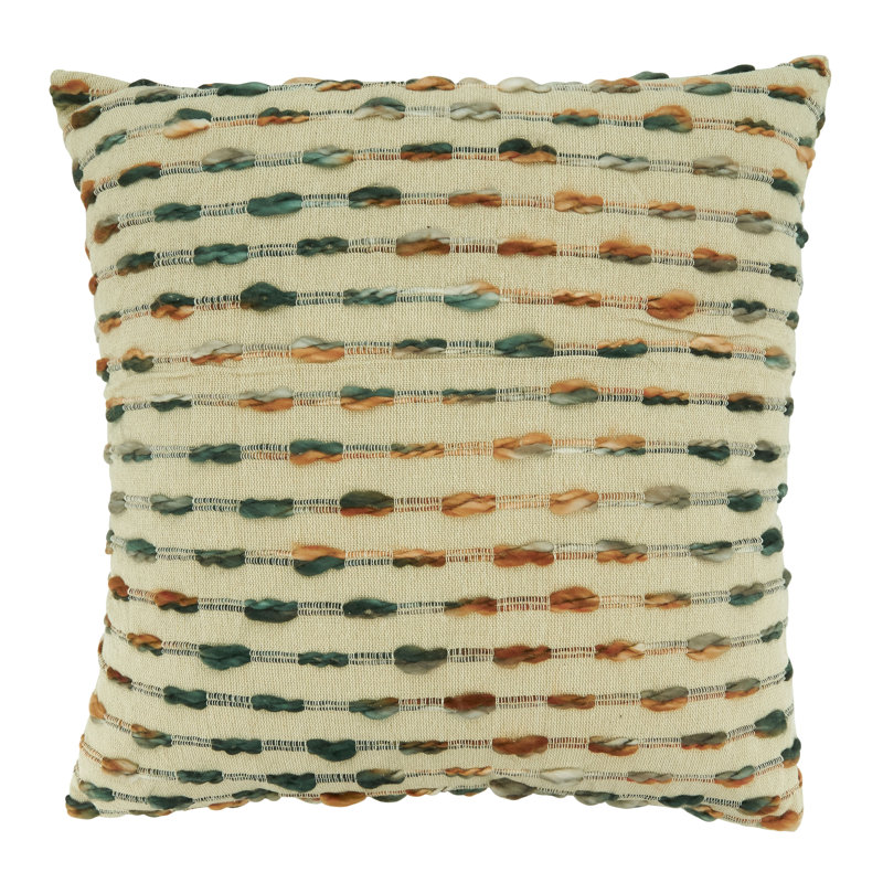 Moxie Collection Cotton Blend Reversible Throw Pillow, Polyester/Polyfill