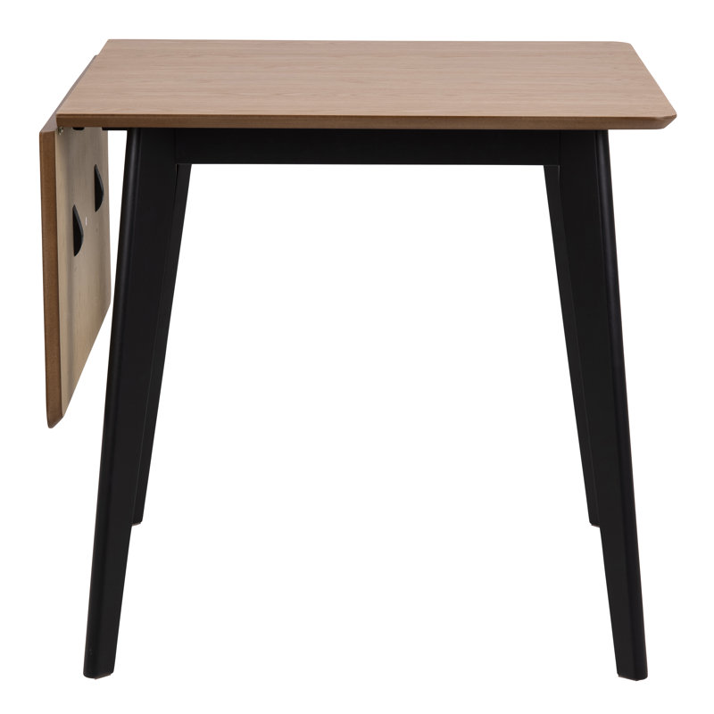 Quercia Dining Table, Oak/Black