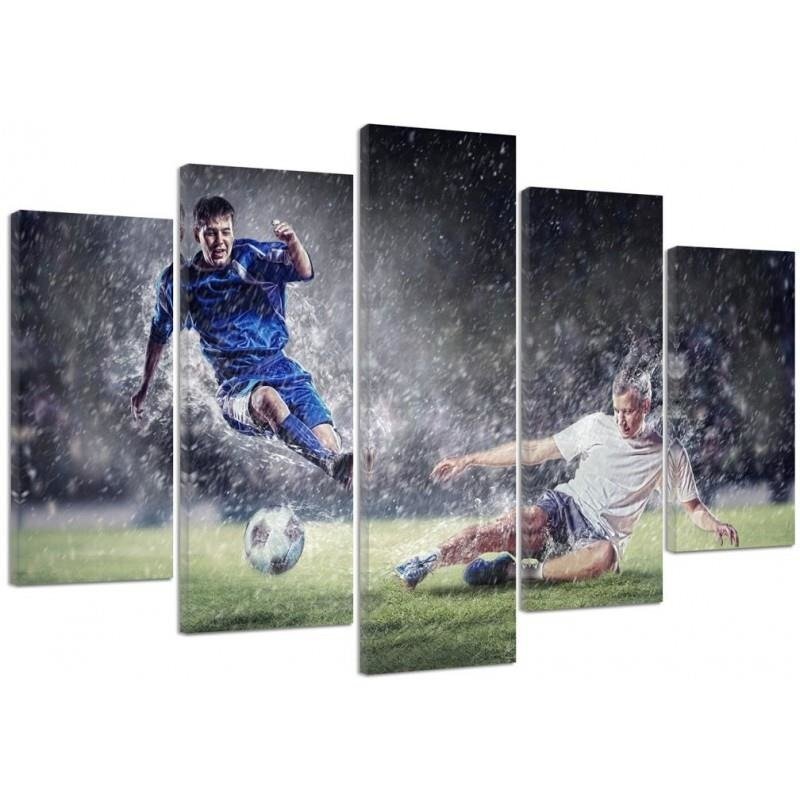 5-tlg. Fotodruck-Set-Spieler - Tackle