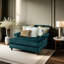 Chaise longue en flanelle élégante et décontractée-105299086