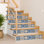 4'' W x 4'' L Vinyl Peel and Stick Field Tile