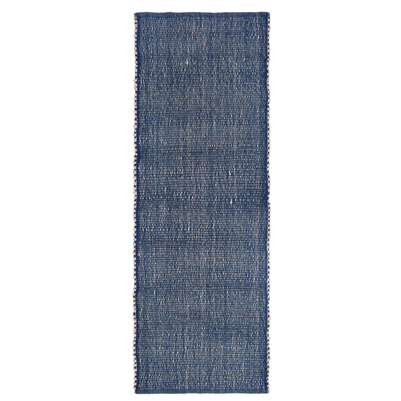 Colston Jute and Cotton Braided Farmhouse Rug, Runner 2' x 6'