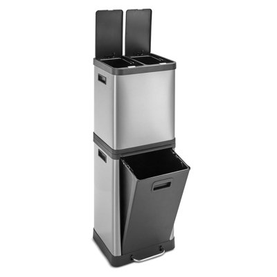 Poubelle à trois compartiments HOLDN’ STORAGE 36L