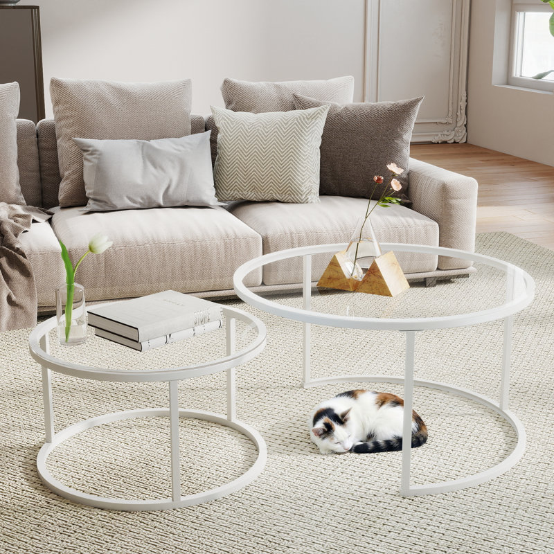 Frame Coffee Table, Sliver