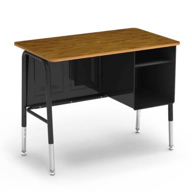 AlphaBetter® 2.0 Height – Adjustable Student Desk with Book Box