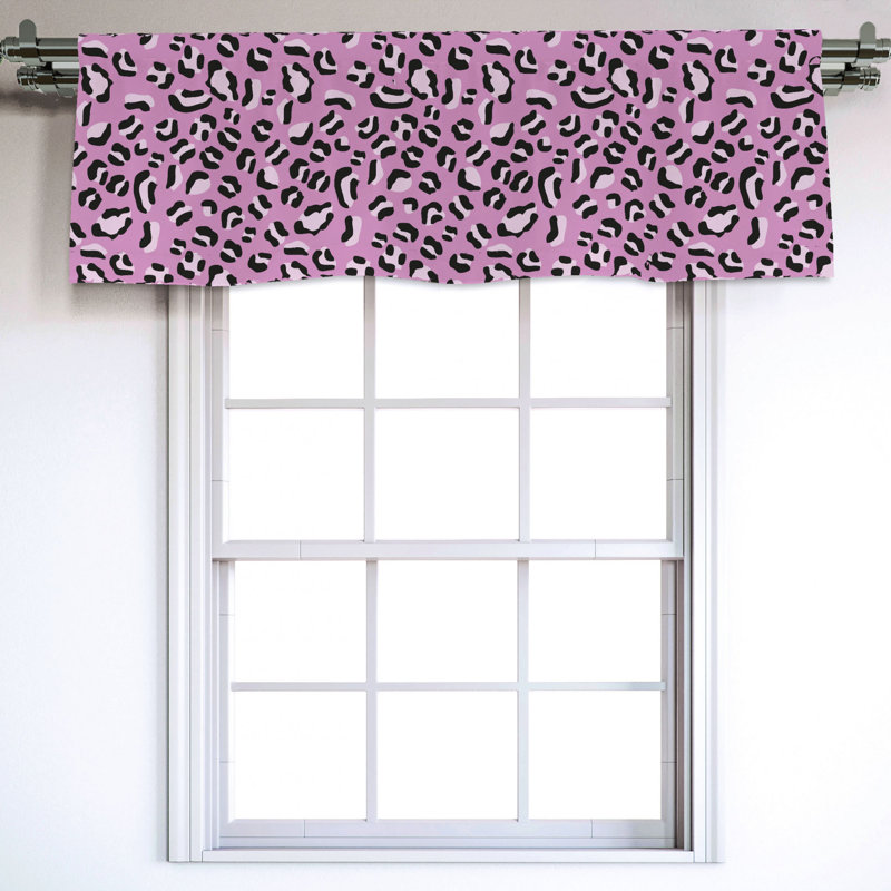 Sateen Ruffled Window Valance